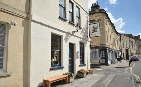 Exterior of the Griffin in Bath